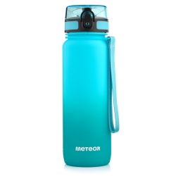 Bidon sportowy Meteor 800 ml zielony/błękitny